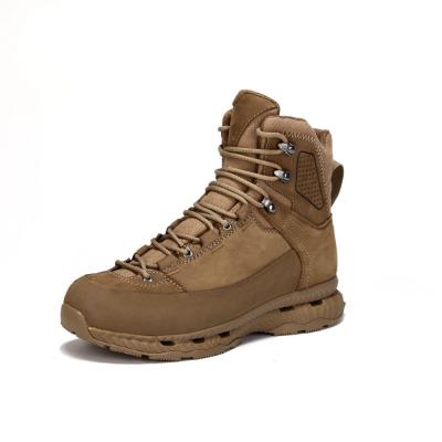 Brown waterproof hiking boots I-A-2601